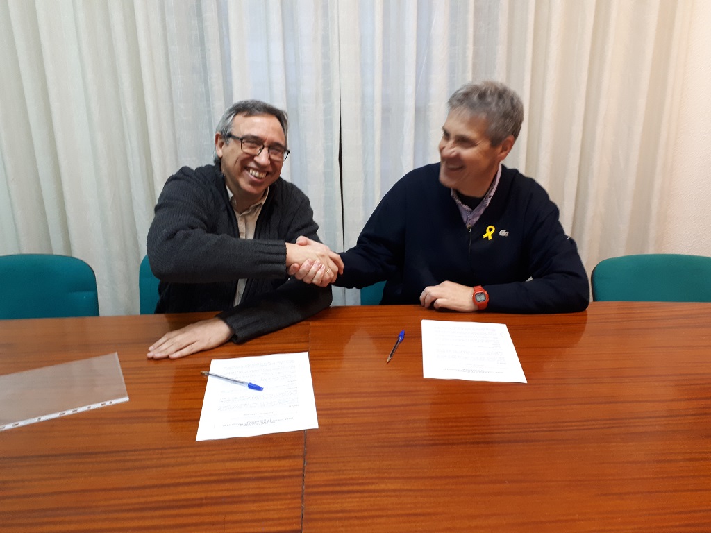 Signatura Conveni UEC Horta