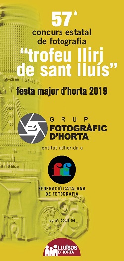 57 Concurs estatal de fotografia Lliri de Sant Lluís