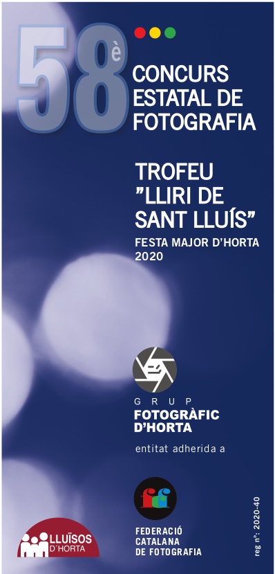 58 Concurs estatal de fotografia Lliri de Sant Lluís