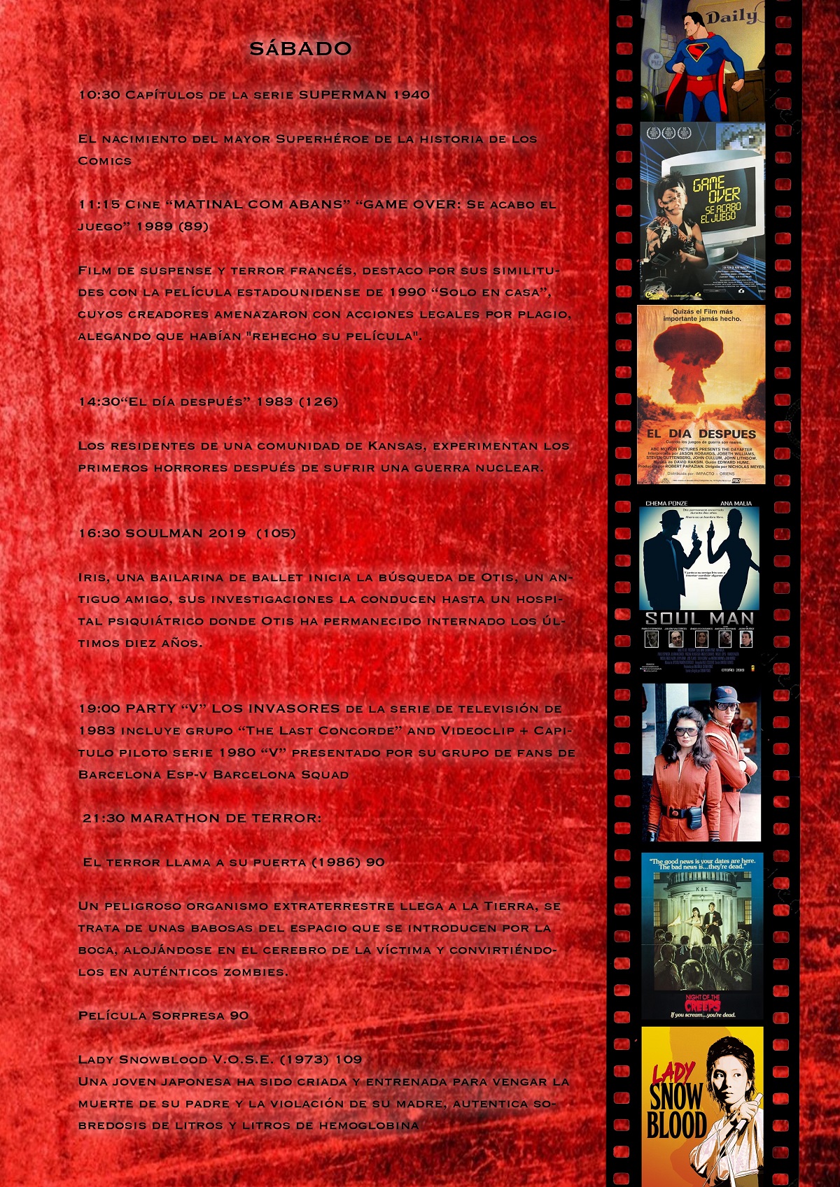 Programa dissabte 17