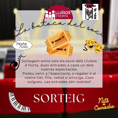 La Butaca del Soci - Juny i Juliol 2025